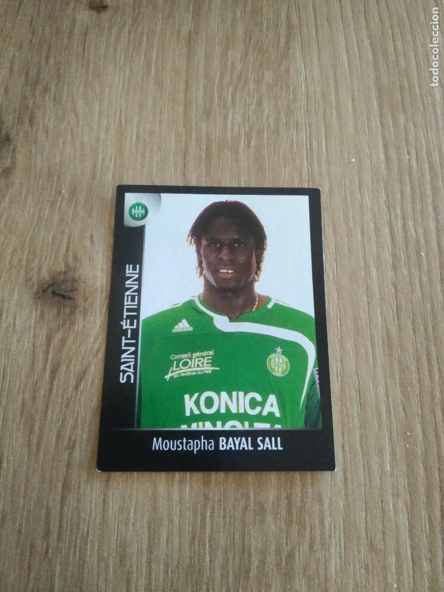 Fu&szlig;ball-Sticker: 403 MOUSTAPHA BAYAL SALL SAINT-ETIENNE CROMO FUTBOL PANINI FOOT LIGUE 1 2007-2008 LIGA FRANCIA 07-08