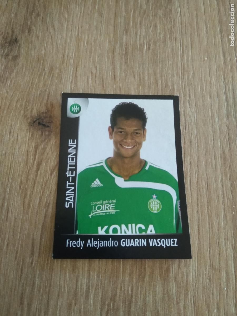 Fu&szlig;ball-Sticker: 406 FREDY GUARIN SAINT-ETIENNE CROMO FUTBOL PANINI FOOT LIGUE 1 2007-2008 LIGA FRANCIA 07-08