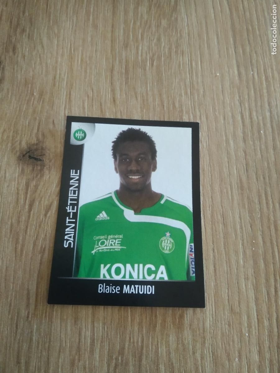 Fu&szlig;ball-Sticker: 408 BLAISE MATUIDI SAINT-ETIENNE CROMO FUTBOL PANINI FOOT LIGUE 1 2007-2008 LIGA FRANCIA 07-08