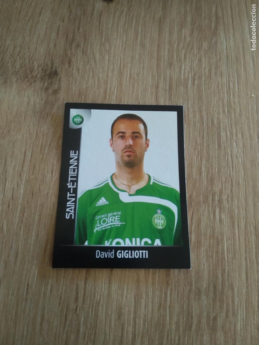 Fu&szlig;ball-Sticker: 411 DAVID GIGLIOTTI SAINT-ETIENNE CROMO FUTBOL PANINI FOOT LIGUE 1 2007-2008 LIGA FRANCIA 07-08