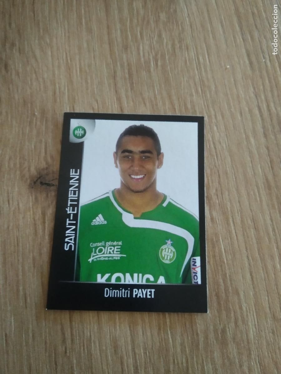 Fu&szlig;ball-Sticker: 415 DIMITRI PAYET SAINT-ETIENNE CROMO FUTBOL PANINI FOOT LIGUE 1 2007-2008 LIGA FRANCIA 07-08