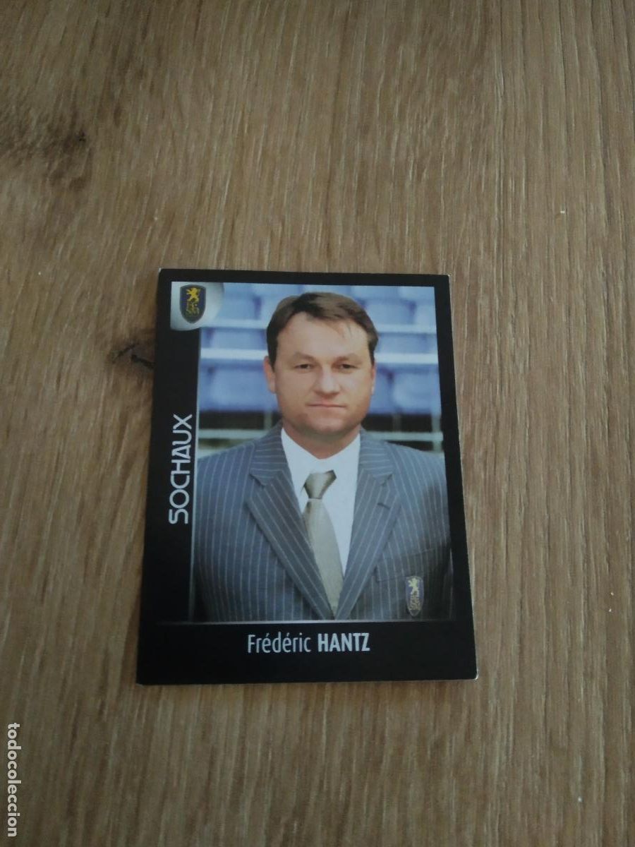 Fu&szlig;ball-Sticker: 420 FREDERIC HANTZ SOCHAUX CROMO FUTBOL PANINI FOOT LIGUE 1 2007-2008 LIGA FRANCIA 07-08