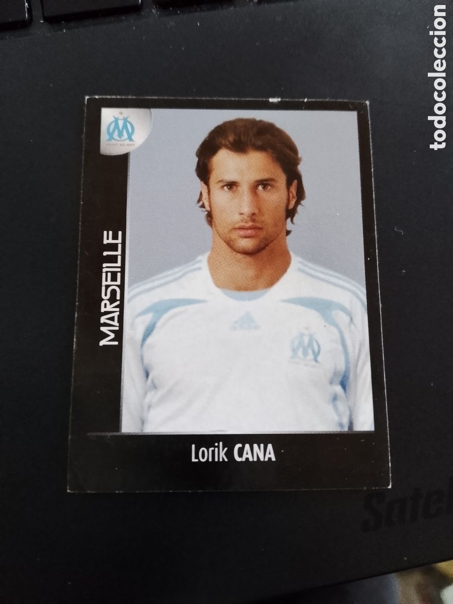 Fu&szlig;ball-Sticker: 223 LORIK CANA OLYMPIQUE MARSELLA CROMO FUTBOL PANINI FOOT LIGUE 1 2007-2008 LIGA FRANCIA 07-08