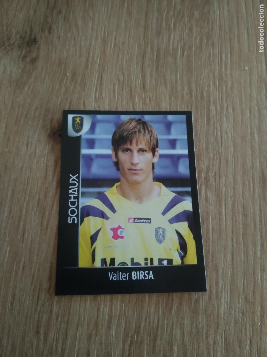 Fu&szlig;ball-Sticker: 437 VALTER BIRSA SOCHAUX CROMO FUTBOL PANINI FOOT LIGUE 1 2007-2008 LIGA FRANCIA 07-08