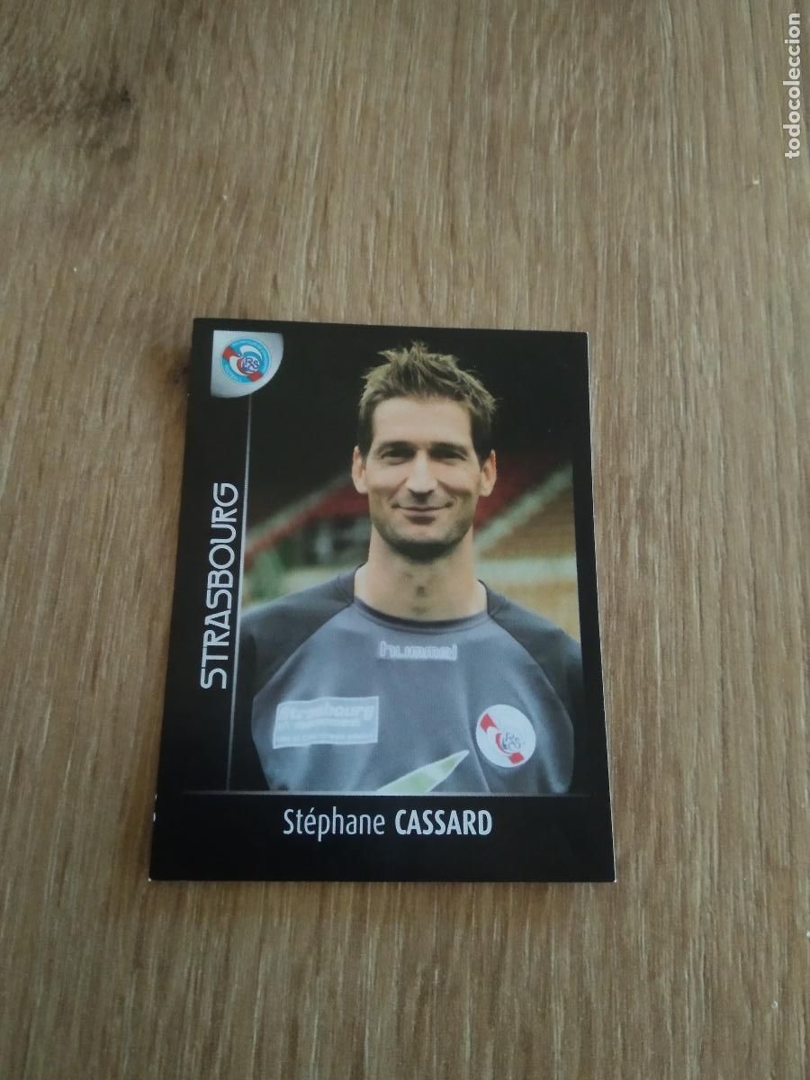 Fu&szlig;ball-Sticker: 448 STEPHANE CASSARD STRASBOURG CROMO FUTBOL PANINI FOOT LIGUE 1 2007-2008 LIGA FRANCIA 07-08