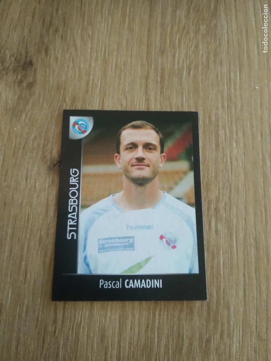 Fu&szlig;ball-Sticker: 456 PASCAL CAMADINI STRASBOURG CROMO FUTBOL PANINI FOOT LIGUE 1 2007-2008 LIGA FRANCIA 07-08