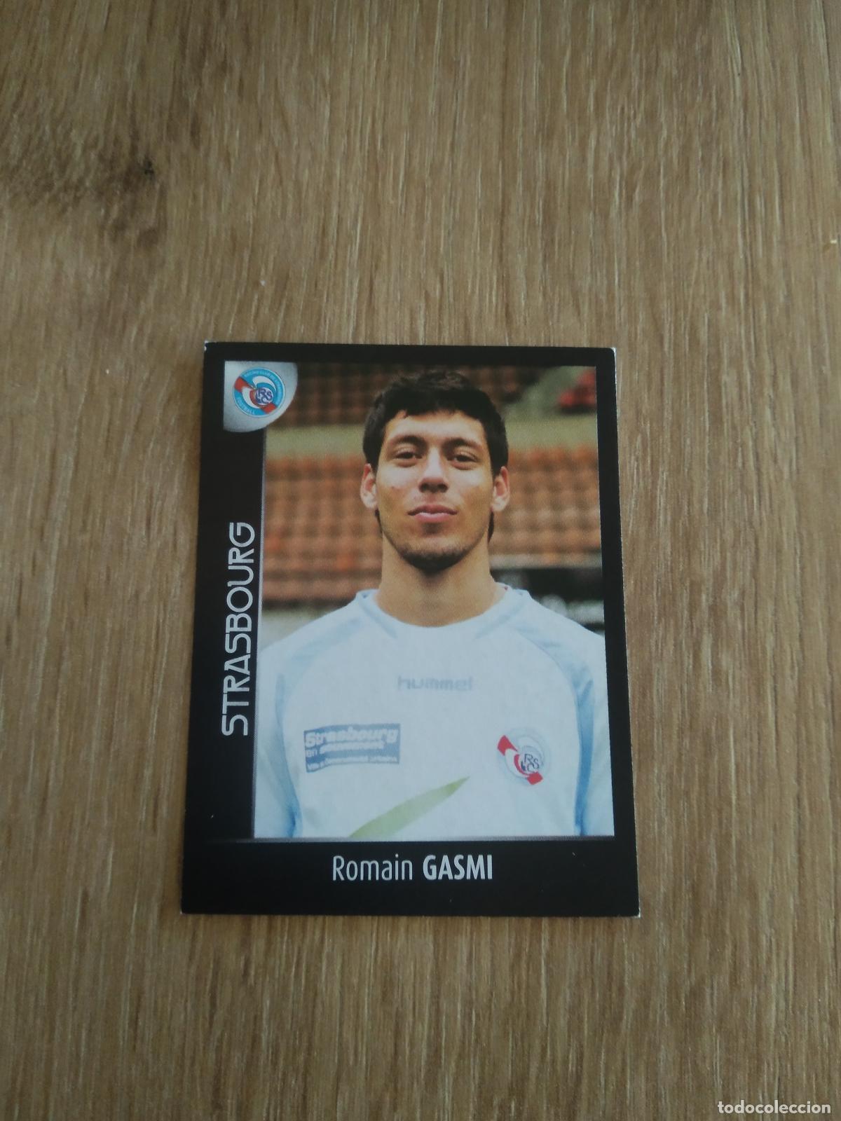 Fu&szlig;ball-Sticker: 459 ROMAIN GASMI STRASBOURG CROMO FUTBOL PANINI FOOT LIGUE 1 2007-2008 LIGA FRANCIA 07-08