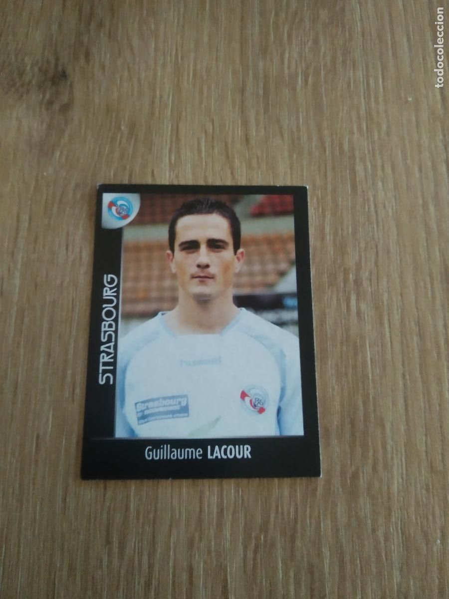 Cromos de F&uacute;tbol: 461 GUILLAUME LACOUR STRASBOURG CROMO FUTBOL PANINI FOOT LIGUE 1 2007-2008 LIGA FRANCIA 07-08