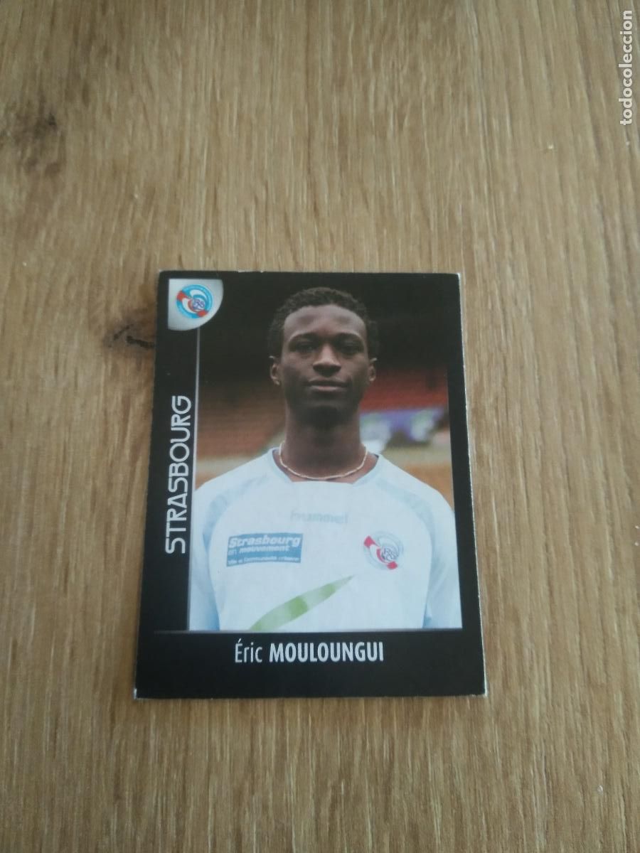 Cartes &agrave; collectionner de Football: 466 ERIC MOULOUNGUI STRASBOURG CROMO FUTBOL PANINI FOOT LIGUE 1 2007-2008 LIGA FRANCIA 07-08