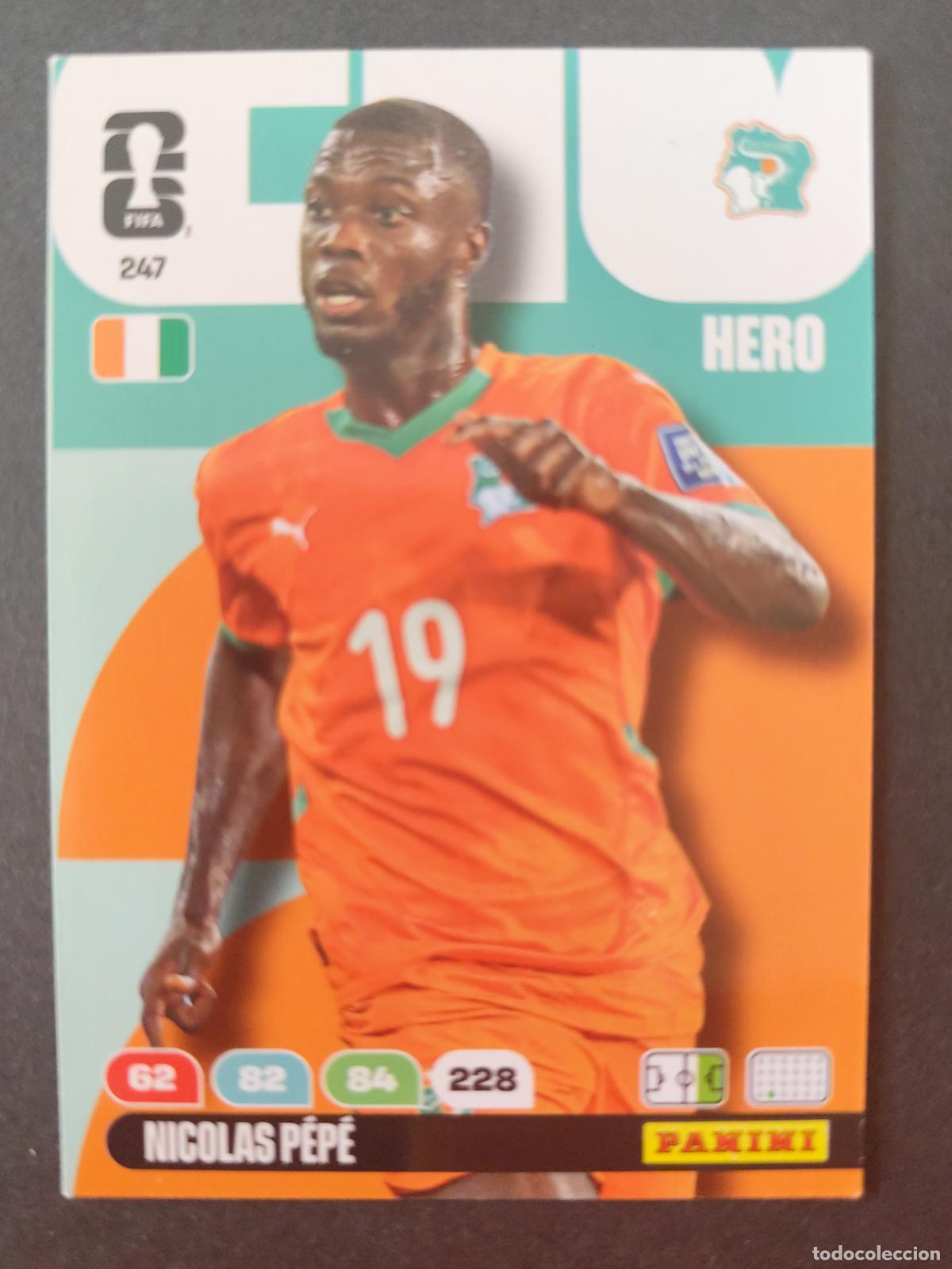 Cromos de Futebol: 247 NICOLAS P&Eacute;P&Eacute; COSTA DE MARFIL ADRENALYN MUNDIAL FIFA WORLD CUP 2026 PANINI