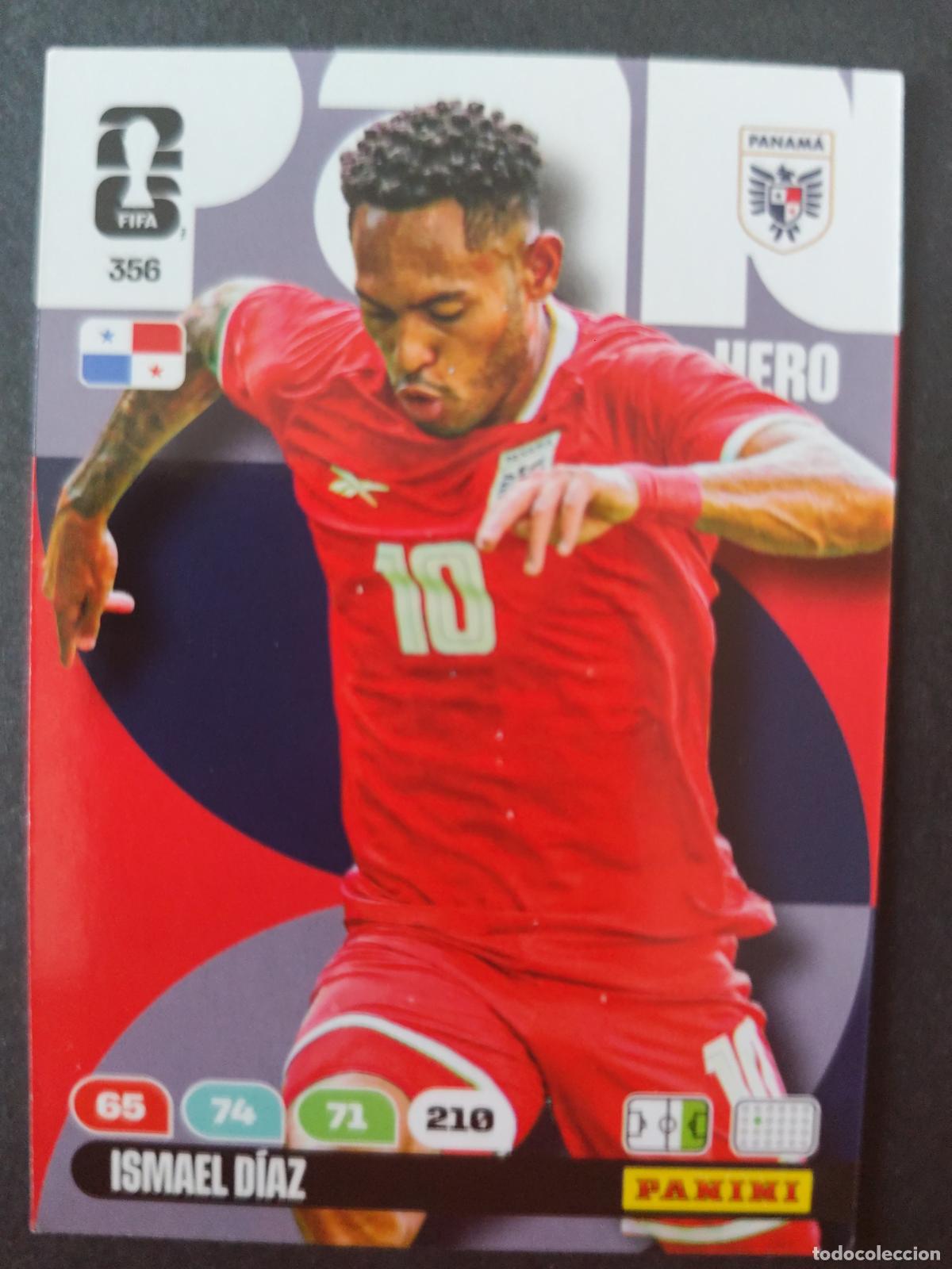 Cromos de Futebol: 356 ISMAEL D&Iacute;AZ PANAM&Aacute; ADRENALYN MUNDIAL FIFA WORLD CUP 2026 PANINI