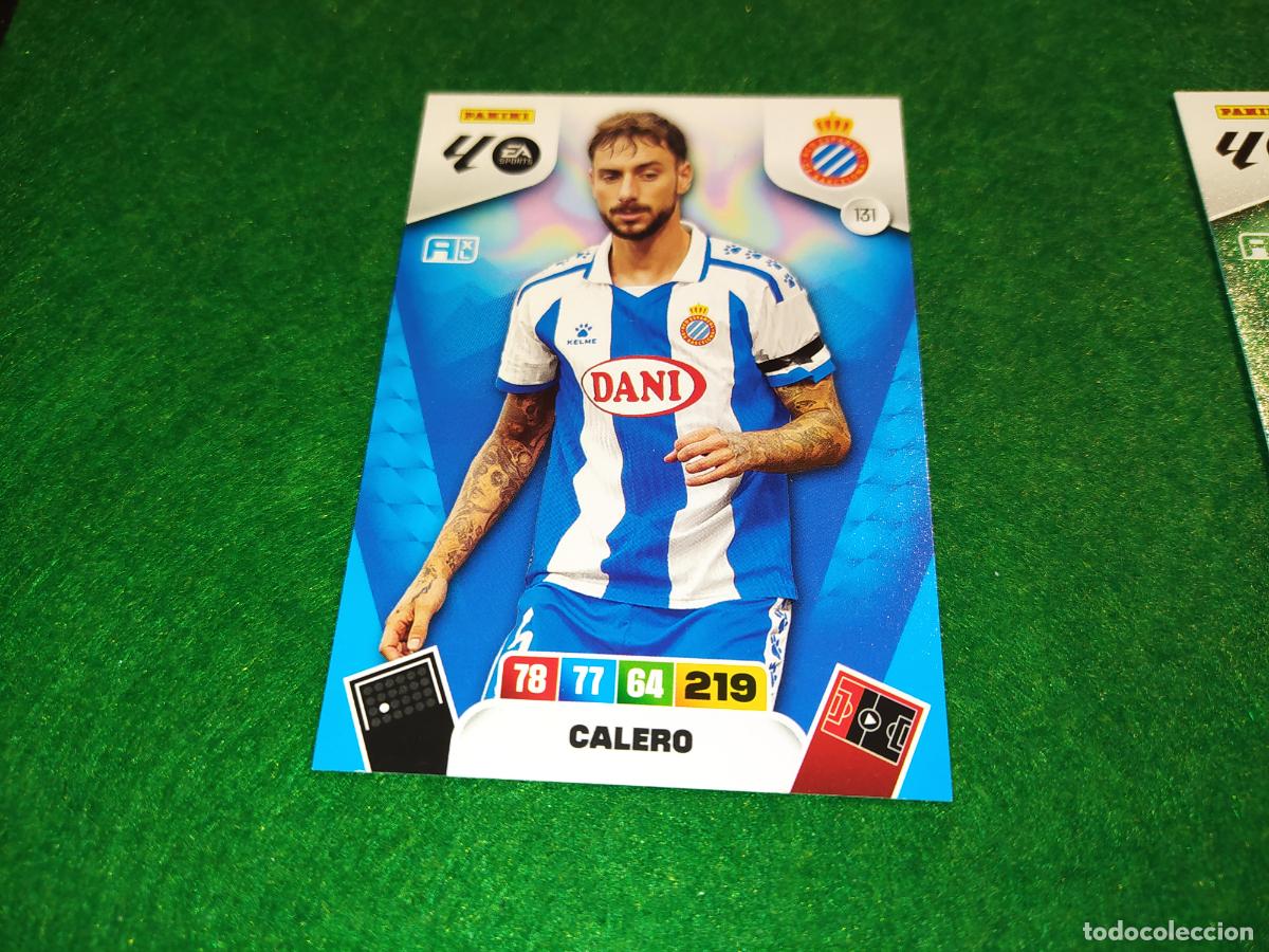 Fu&szlig;ball-Sticker: adrenalyn xl 2025 2026 codigo sin activar espanyol n&ordm; 131 calero