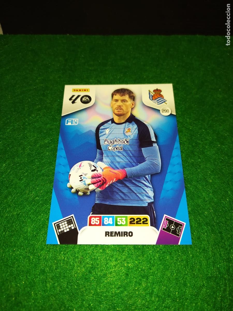Football Stickers: adrenalyn xl 2025 2026 codigo sin activar real sociedad n&ordm; 290 remiro