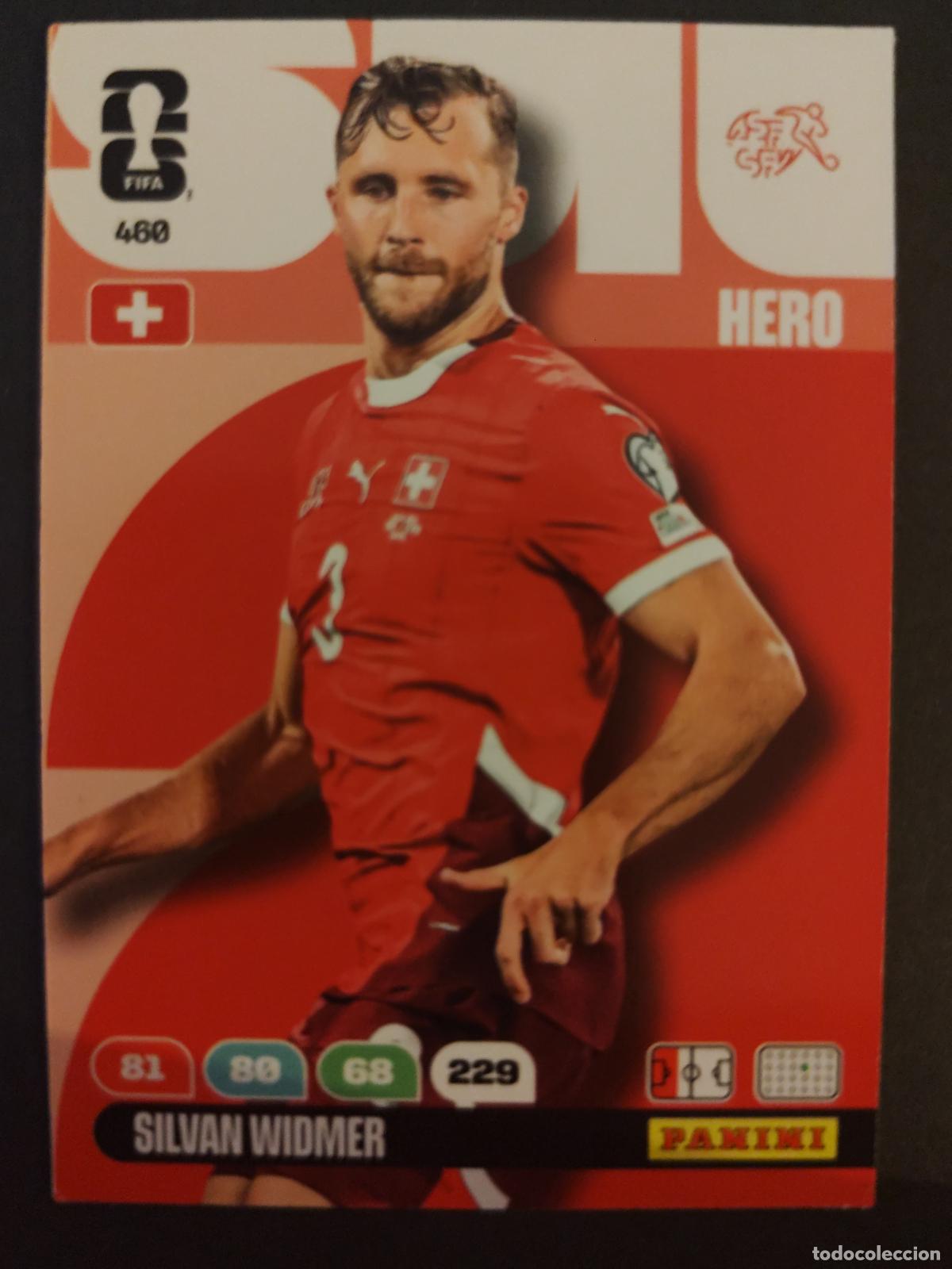 Fu&szlig;ball-Sticker: 460 SILVAN WIDMER SUIZA ADRENALYN MUNDIAL FIFA WORLD CUP 2026 PANINI