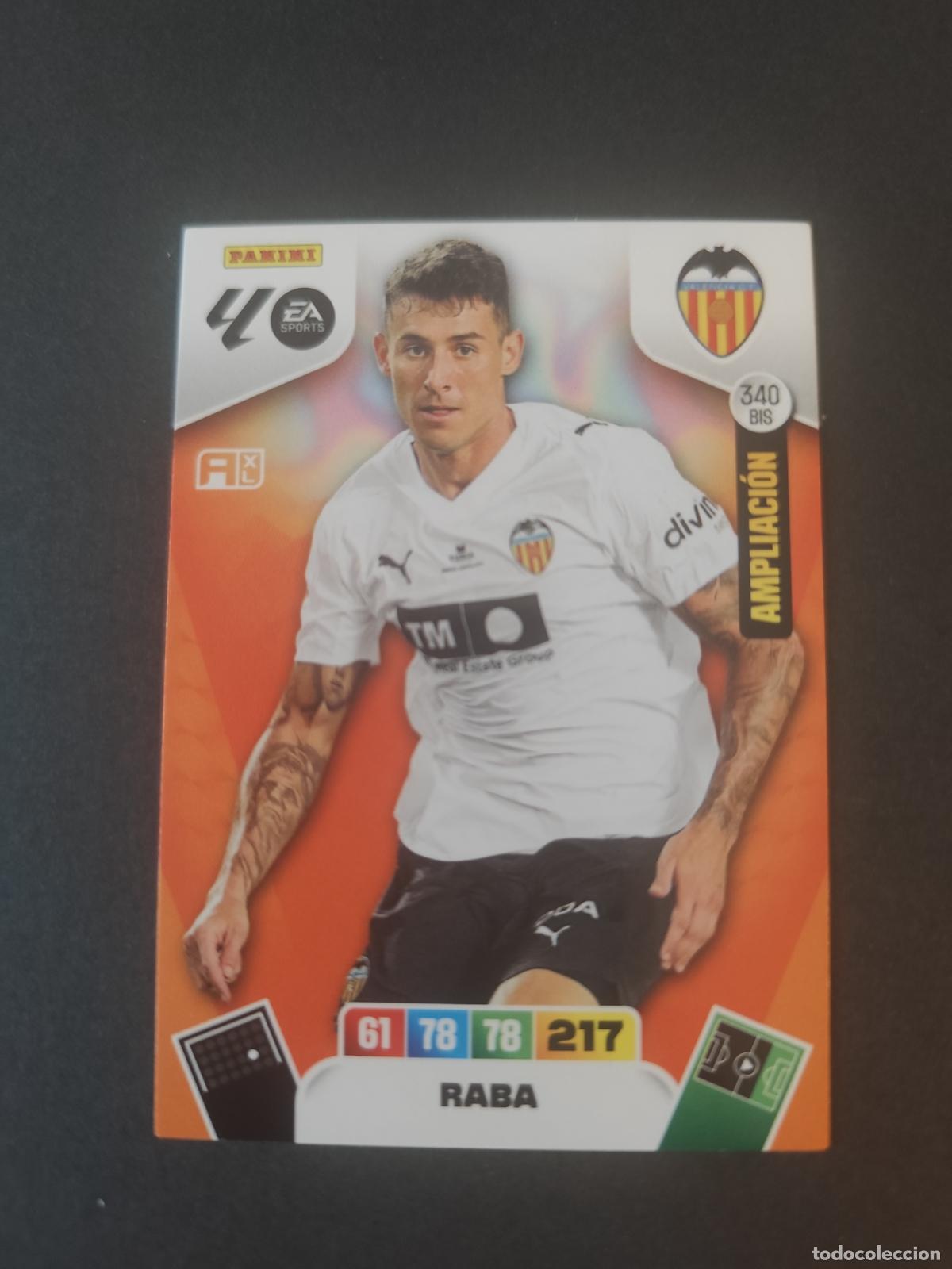 Fu&szlig;ball-Sticker: 340 BIS RABA VALENCIA BOX SERIE ORO AMPLIACI&Oacute;N ADRENALYN 2025 2026 25 26