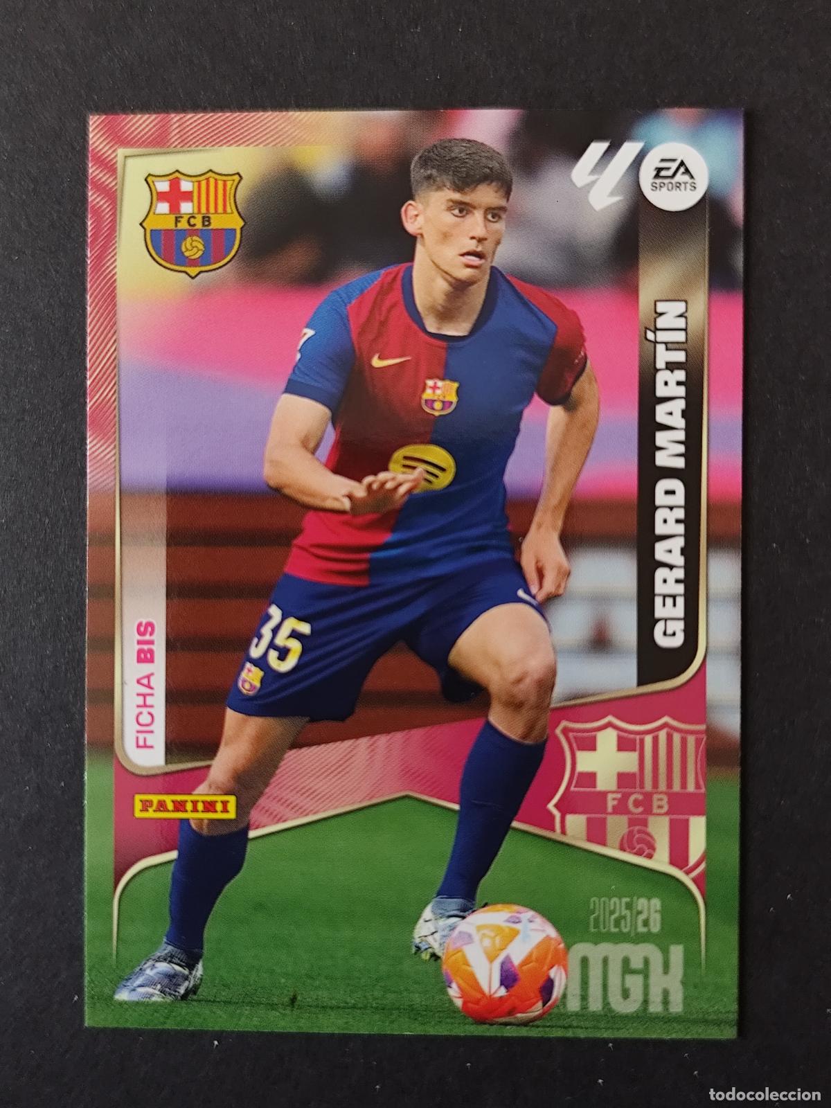 Cromos de Futebol: 80 BIS GERARD MART&Iacute;N BARCELONA BAR&Ccedil;A MEGACRACKS 2025 2026 25 26
