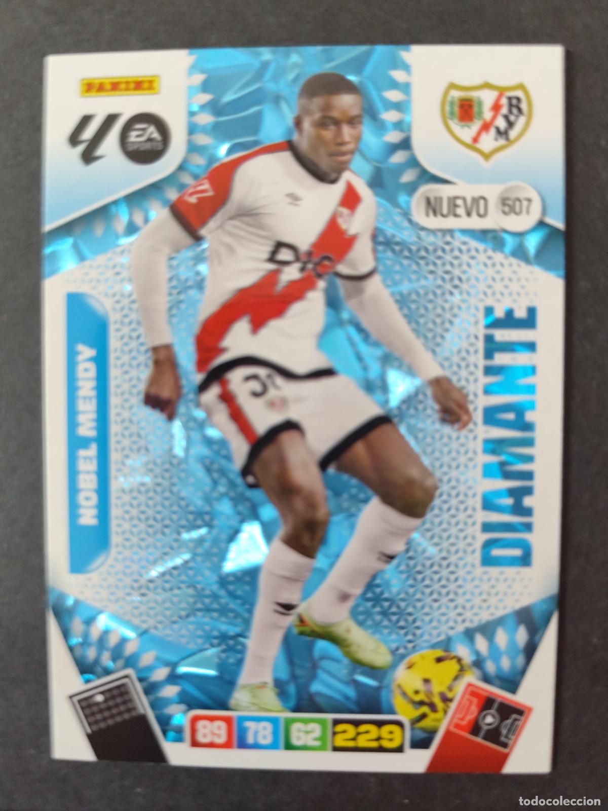 Cartes &agrave; collectionner de Football: 507 NOBEL MENDY RAYO VALLECANO NUEVO DIAMANTE ADRENALYN 2025 2026 25 26 PEDIDO M&Iacute;NIMO 2&euro;