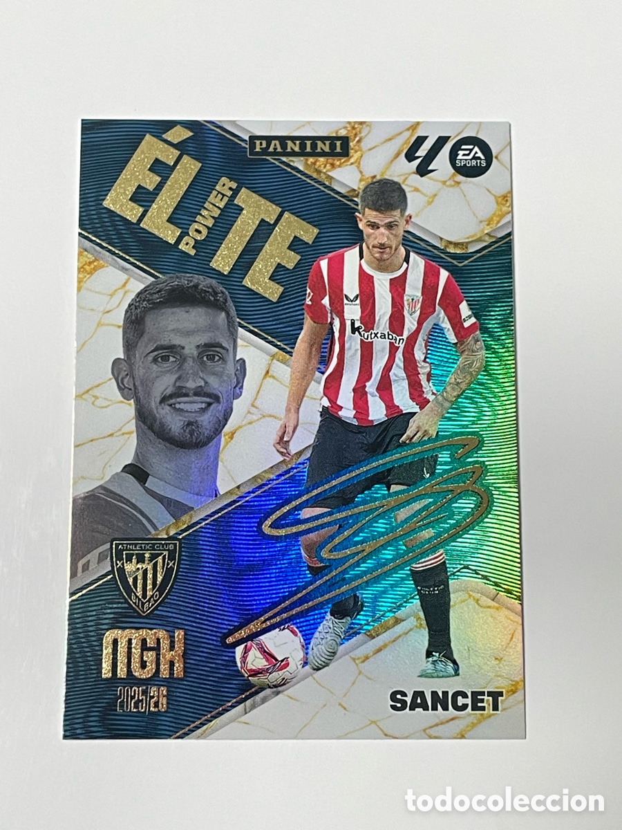 Cromos de F&uacute;tbol: Oihan Sancet Athletic de Bilbao Panini Megacracks 2025/26 Elite Power #P17