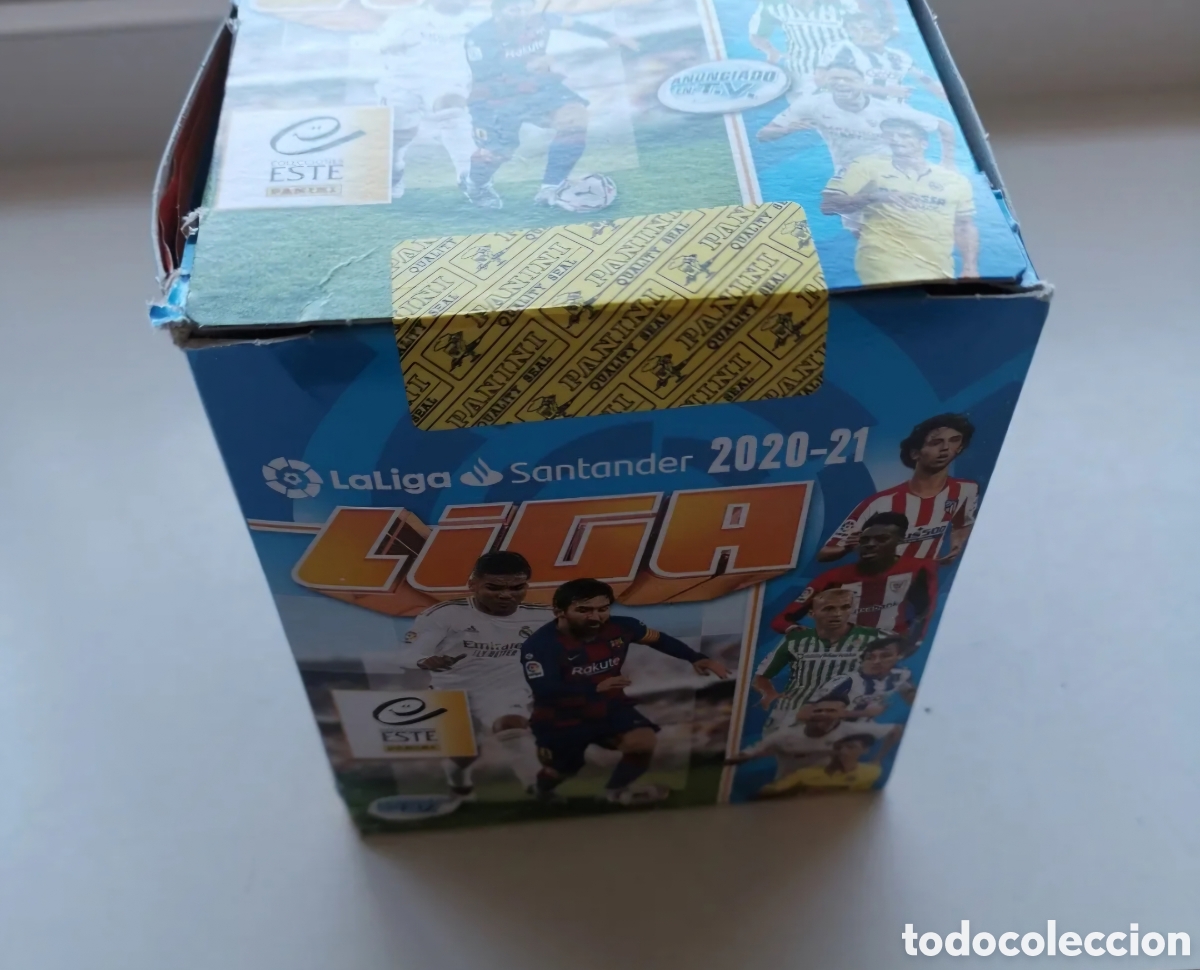 Cromos de F&uacute;tbol: CAJA CON 50 SOBRES SIN ABRIR LIGA ESTE 20 21 - 2020 - 2021