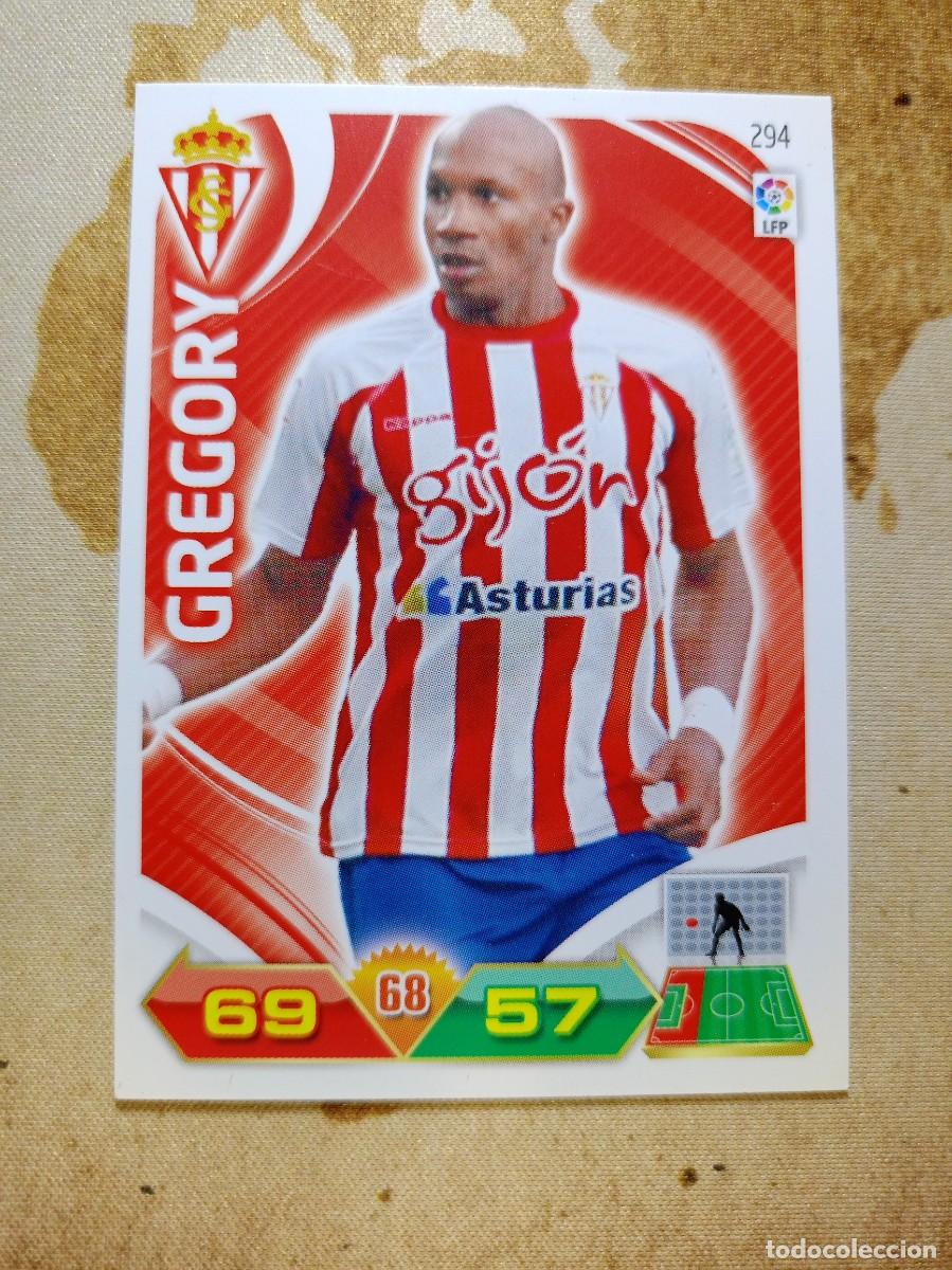 Cromos de f&uacute;tbol: Sporting 294 GREGORY Adrenalyn 2011-12 - Foto 1