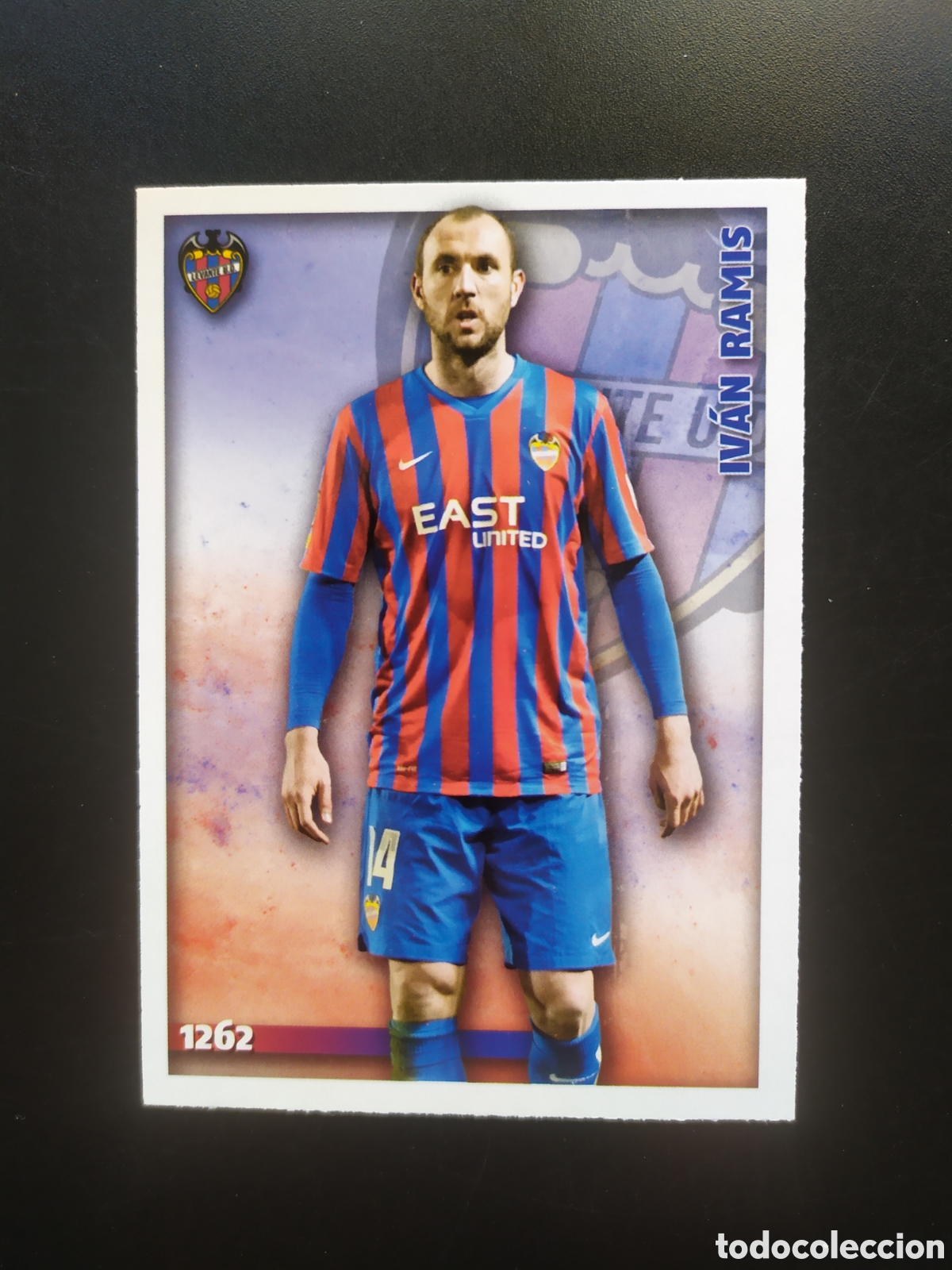 Cartes &agrave; collectionner de Football: Mundicromo fichas Liga 2014 2015 14 15 Iv&aacute;n Ramis n&deg; 1262 Levante