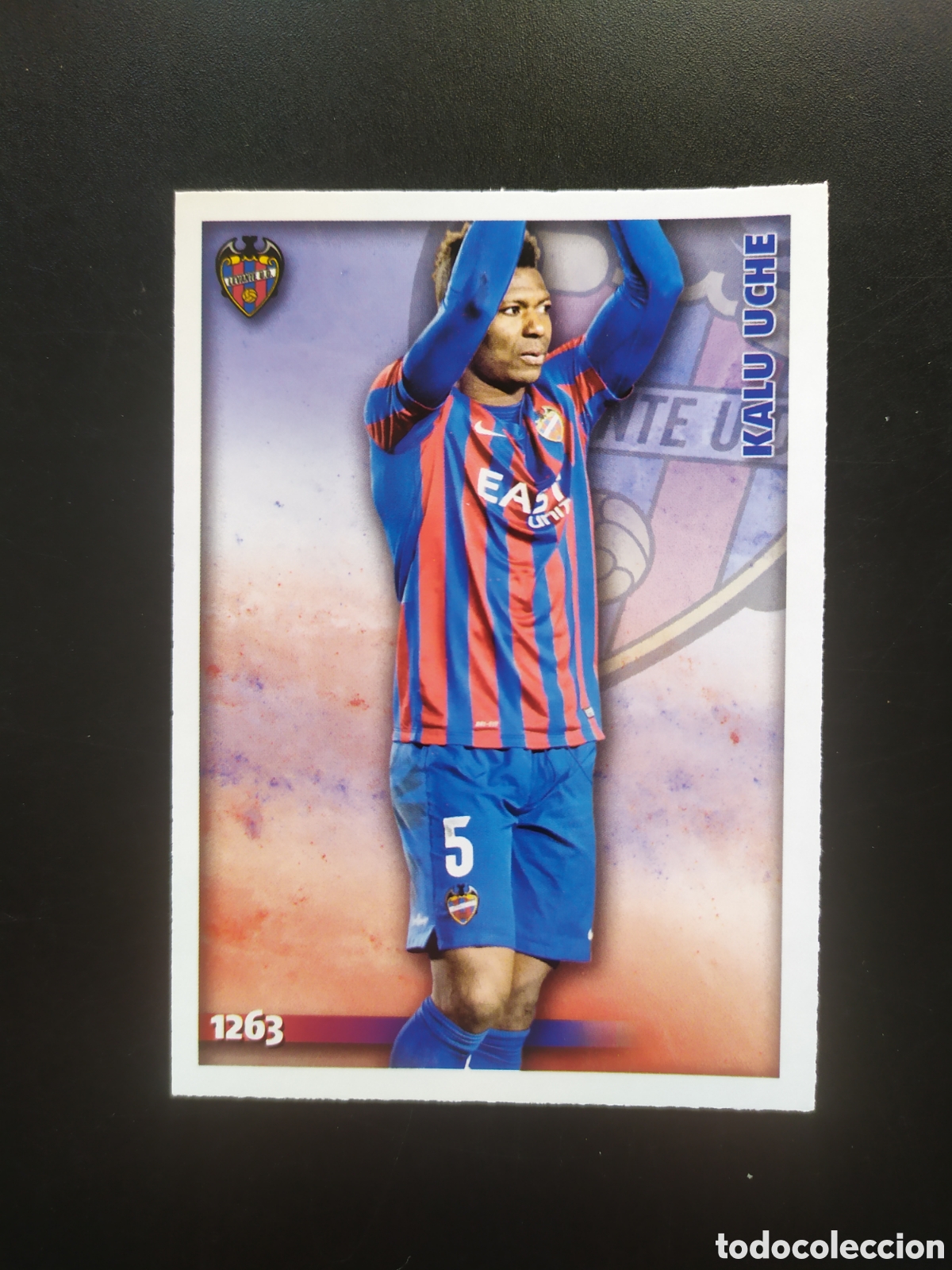 Figurine di Calcio: Mundicromo fichas Liga 2014 2015 14 15 Kalu Uche n&deg; 1263 Levante
