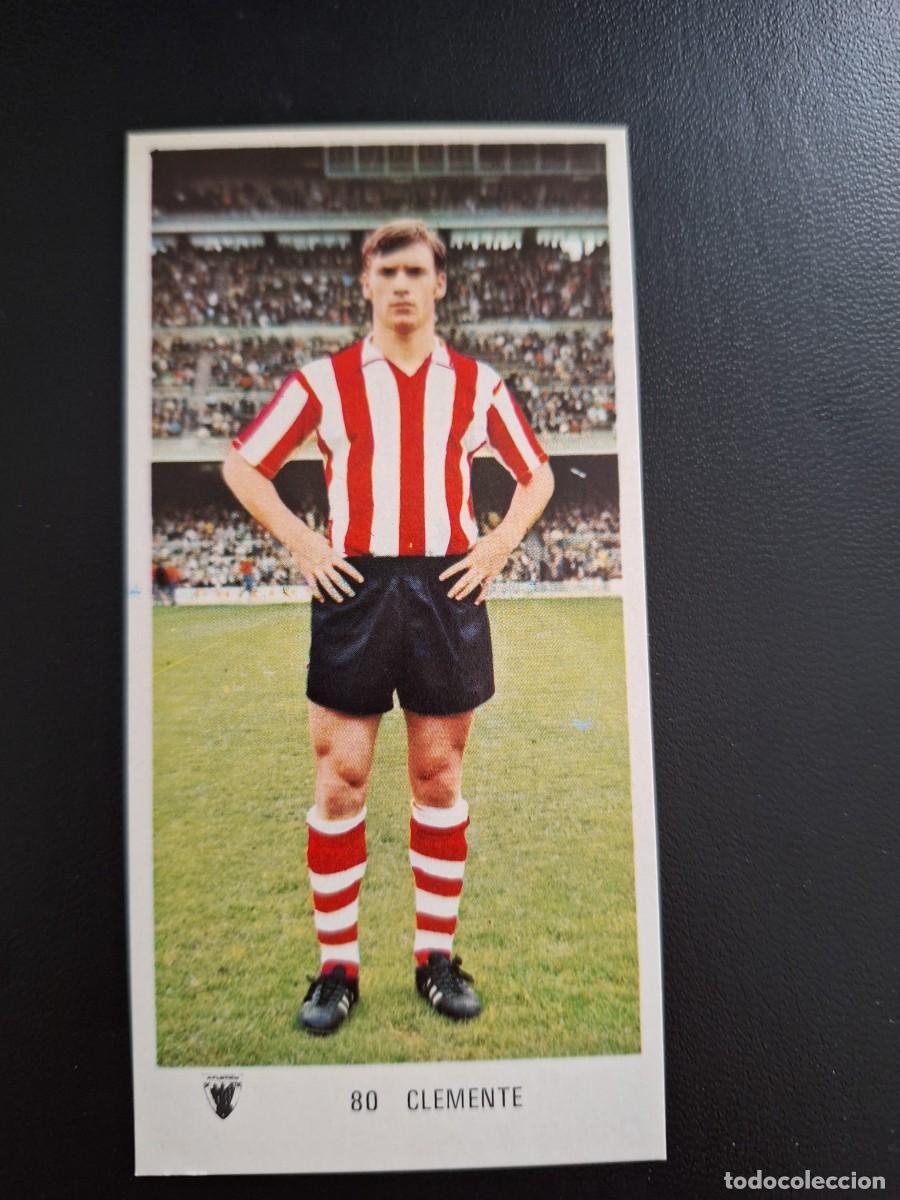Fu&szlig;ball-Sticker: CROMO DOBLE RUIZ ROMERO 80 CLEMENTE ATHLETIC NUNCA PEGADO SIN PEGAR 71 72 1971 1972