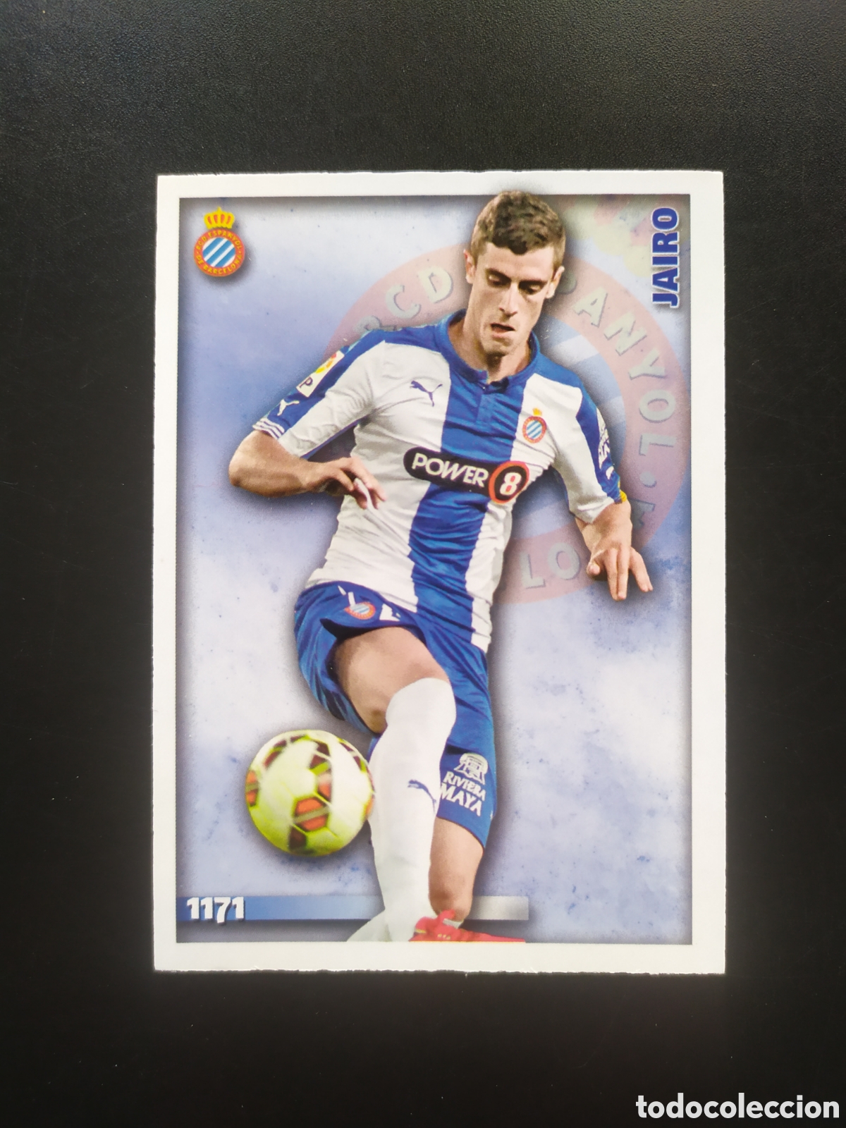 Cromos de F&uacute;tbol: Mundicromo fichas Liga 2014 2015 14 15 Jairo corregido n&deg; 1171 Espanyol