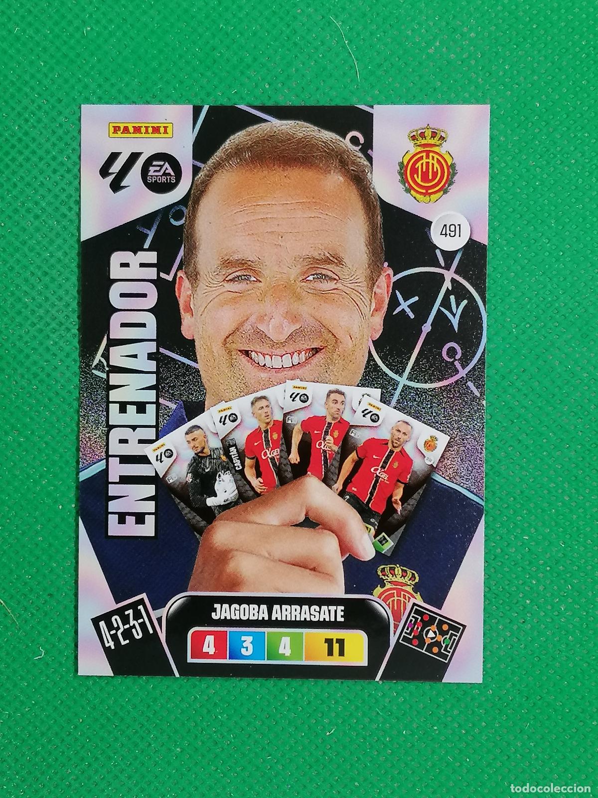 Cromos de F&uacute;tbol: 491 JAGONA ARRASATE OSASUNA ENTRENADOR ⚽ LIGA ADRENALYN XL 2025 2026 25 26 ⚽