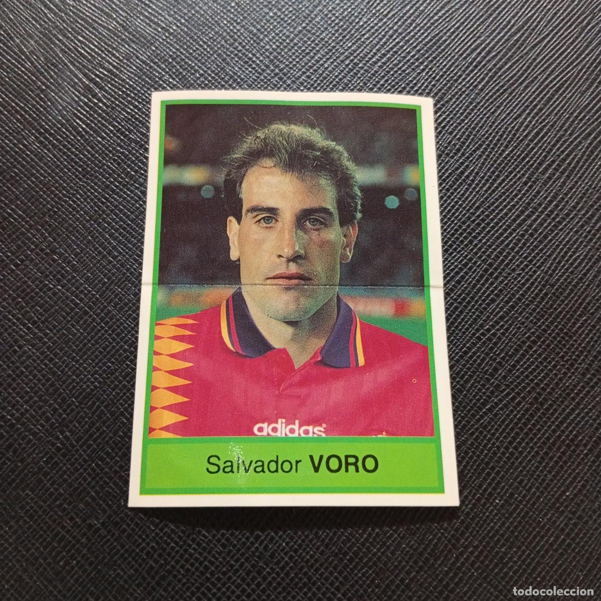 Cromos de Futebol: VORO SELECCION ESPA&Ntilde;A BOLLYCAO 1994 MUNDIAL USA CROMO FUTBOL LIGA 94 - SIN PEGAR - A18 PG460