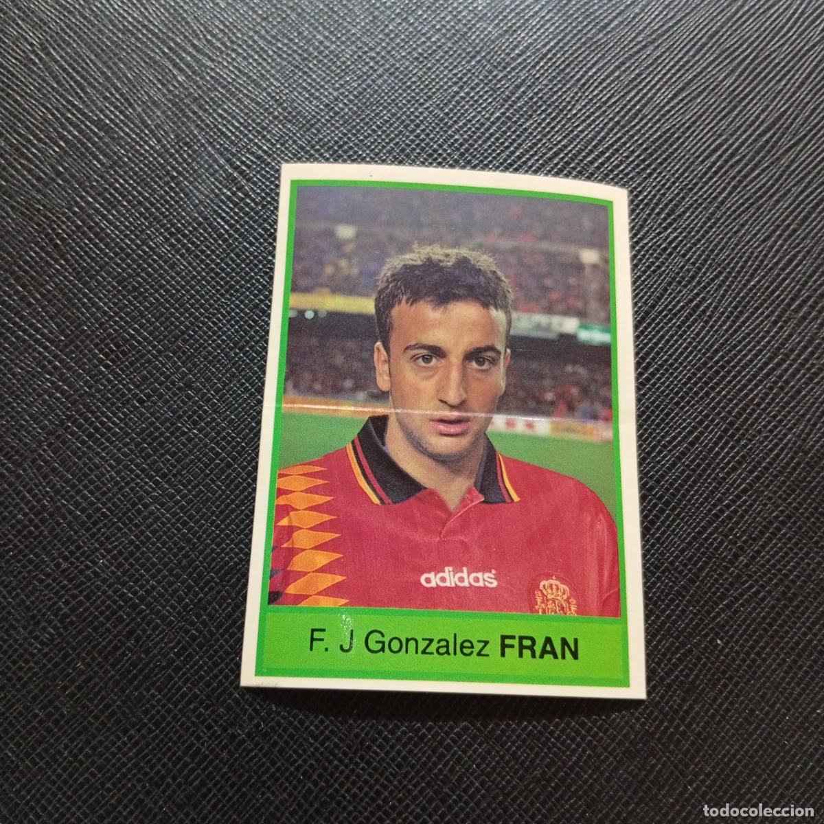 Football Stickers: FRAN SELECCION ESPA&Ntilde;A BOLLYCAO 1994 MUNDIAL USA CROMO FUTBOL LIGA 94 - SIN PEGAR - A18 PG460