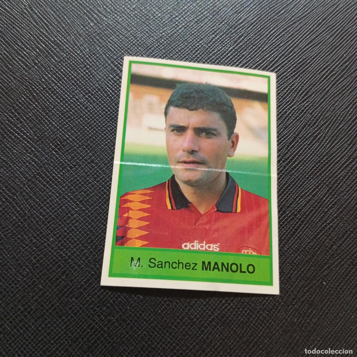 Cromos de Futebol: MANOLO SELECCION ESPA&Ntilde;A BOLLYCAO 1994 MUNDIAL USA CROMO FUTBOL LIGA 94 - SIN PEGAR - A18 PG487