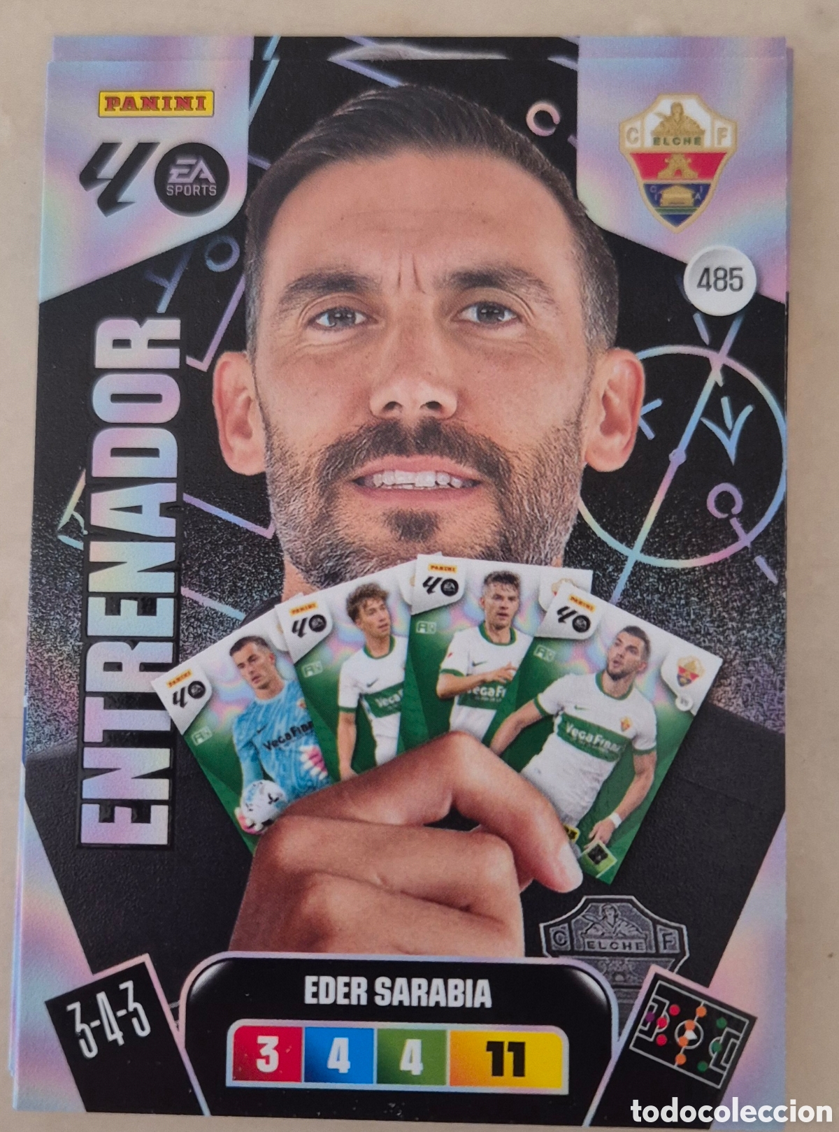 Cromos de Futebol: 486 eder elche entrenador adrenalyn 2026