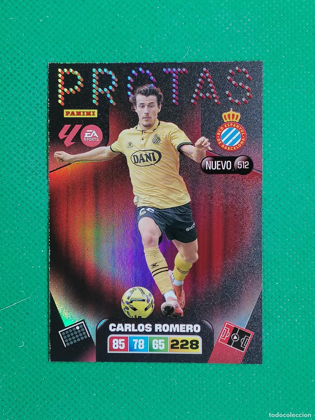 Cromos de Futebol: 512 CARLOS ROMERO ESPANYOL NUEVO PROTAS ⚽ LIGA ADRENALYN XL 2025 2026 25 26 ⚽