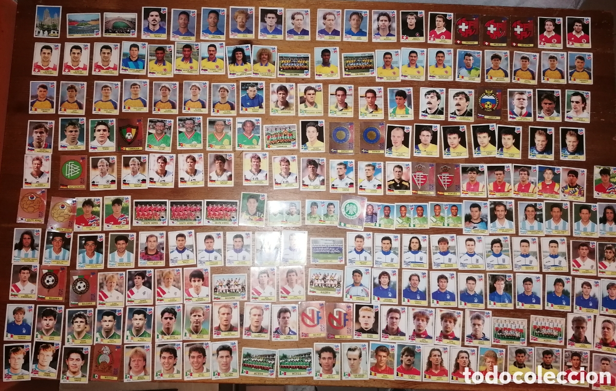 Cromos de Futebol: Lote de cromos USA 94 - PANINI