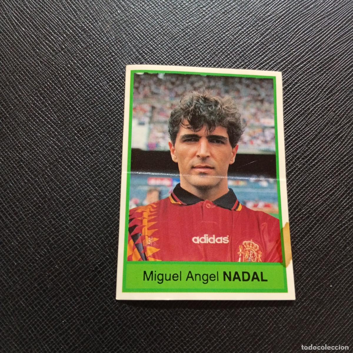 Cromos de F&uacute;tbol: NADAL SELECCION ESPA&Ntilde;A BOLLYCAO 1994 MUNDIAL USA CROMO FUTBOL LIGA 94 - SIN PEGAR - A17 PG154
