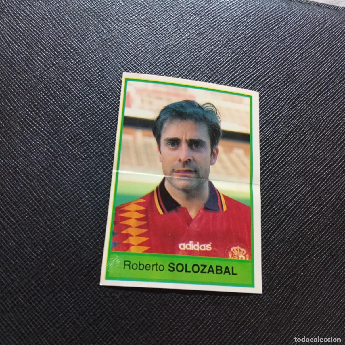 Cromos de F&uacute;tbol: SOLOZABAL SELECCION ESPA&Ntilde;A BOLLYCAO 1994 MUNDIAL USA CROMO FUTBOL LIGA 94 - SIN PEGAR - A17 PG154