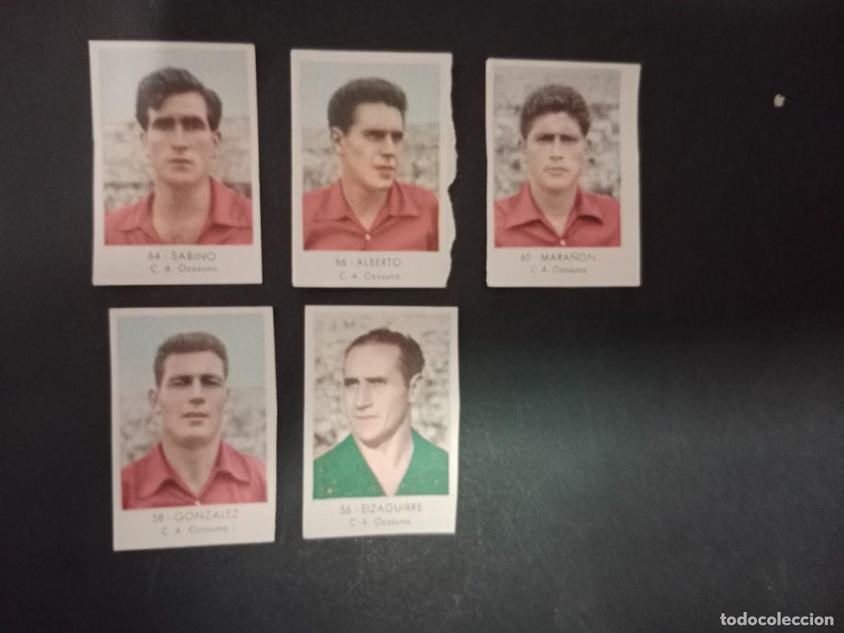 Fu&szlig;ball-Sticker: CROMOS RUIZ ROMERO CAMPEONATO NACIONAL DE FUTBOL 1957 1958 57 58 - PIDE TUS FALTAS - CA OSASUNA