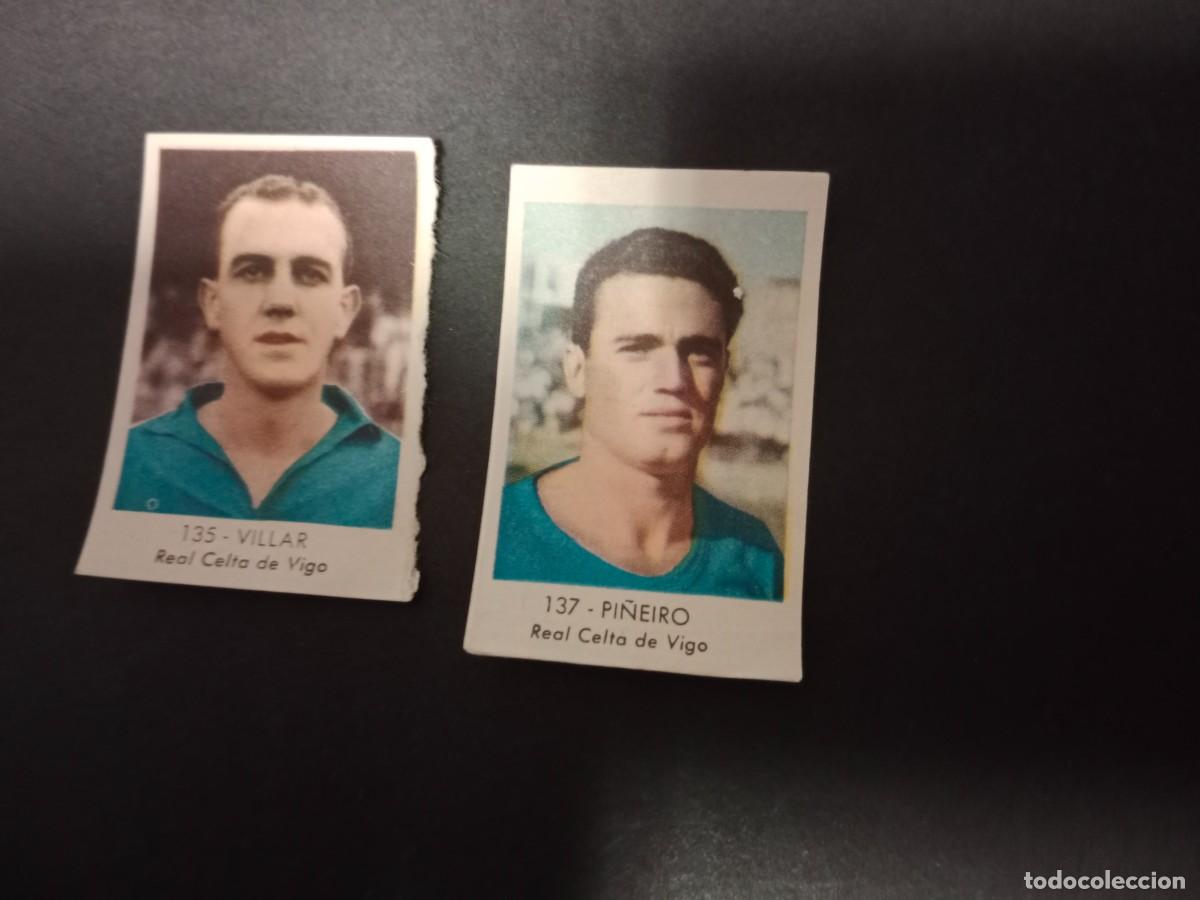 Cromos de f&uacute;tbol: CROMOS RUIZ ROMERO CAMPEONATO NACIONAL DE FUTBOL 1957 1958 57 58 - PIDE TUS FALTAS - CELTA DE VIGO