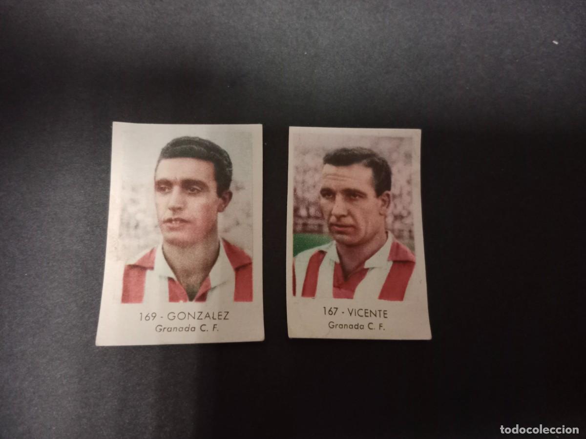 Cromos de f&uacute;tbol: CROMOS RUIZ ROMERO CAMPEONATO NACIONAL DE FUTBOL 1957 1958 57 58 - PIDE TUS FALTAS - GRANADA CF