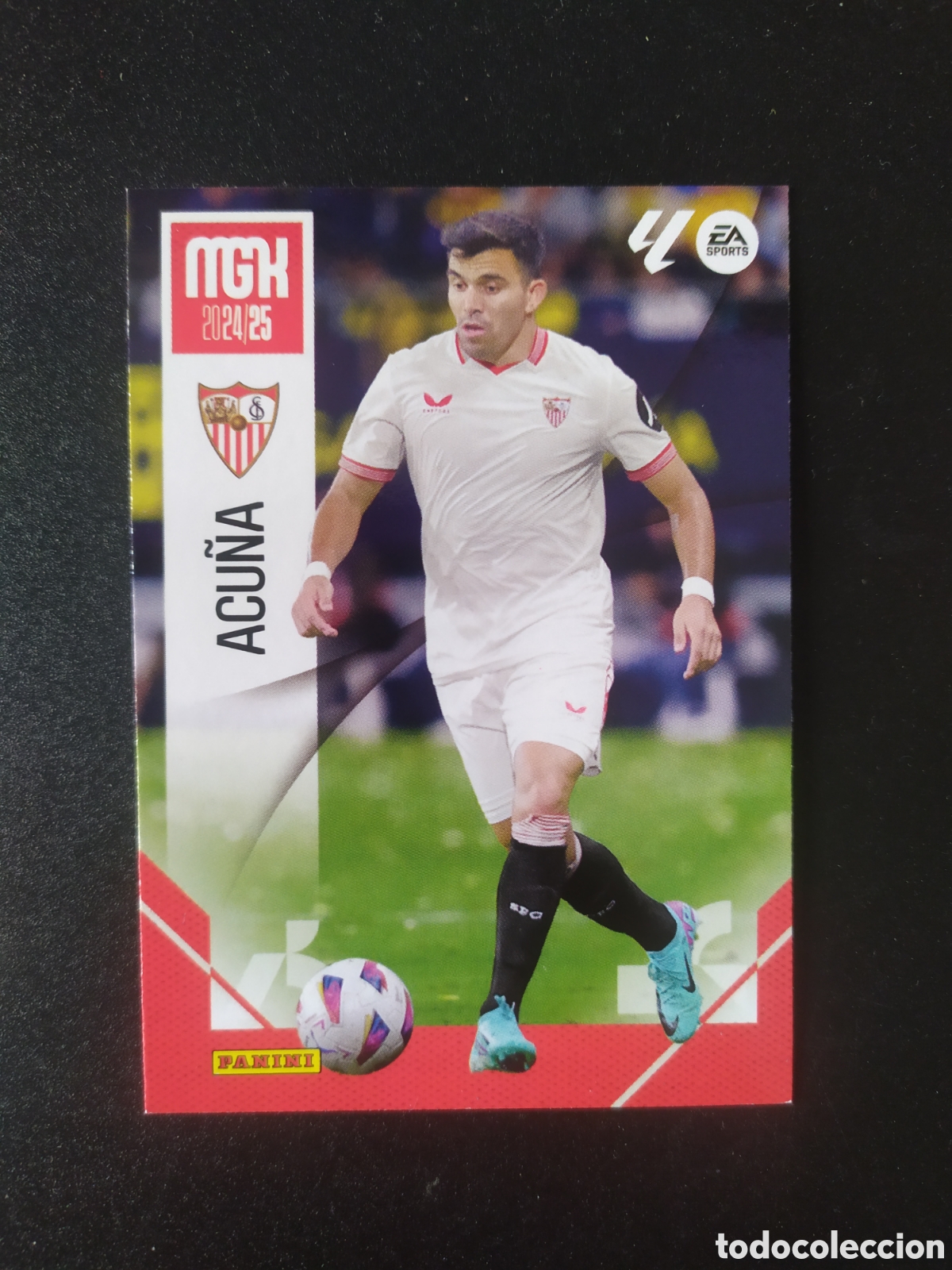 Cromos de f&uacute;tbol: Megacracks 2024 2025 24 25 panini Acu&ntilde;a n&deg; 315 Sevilla