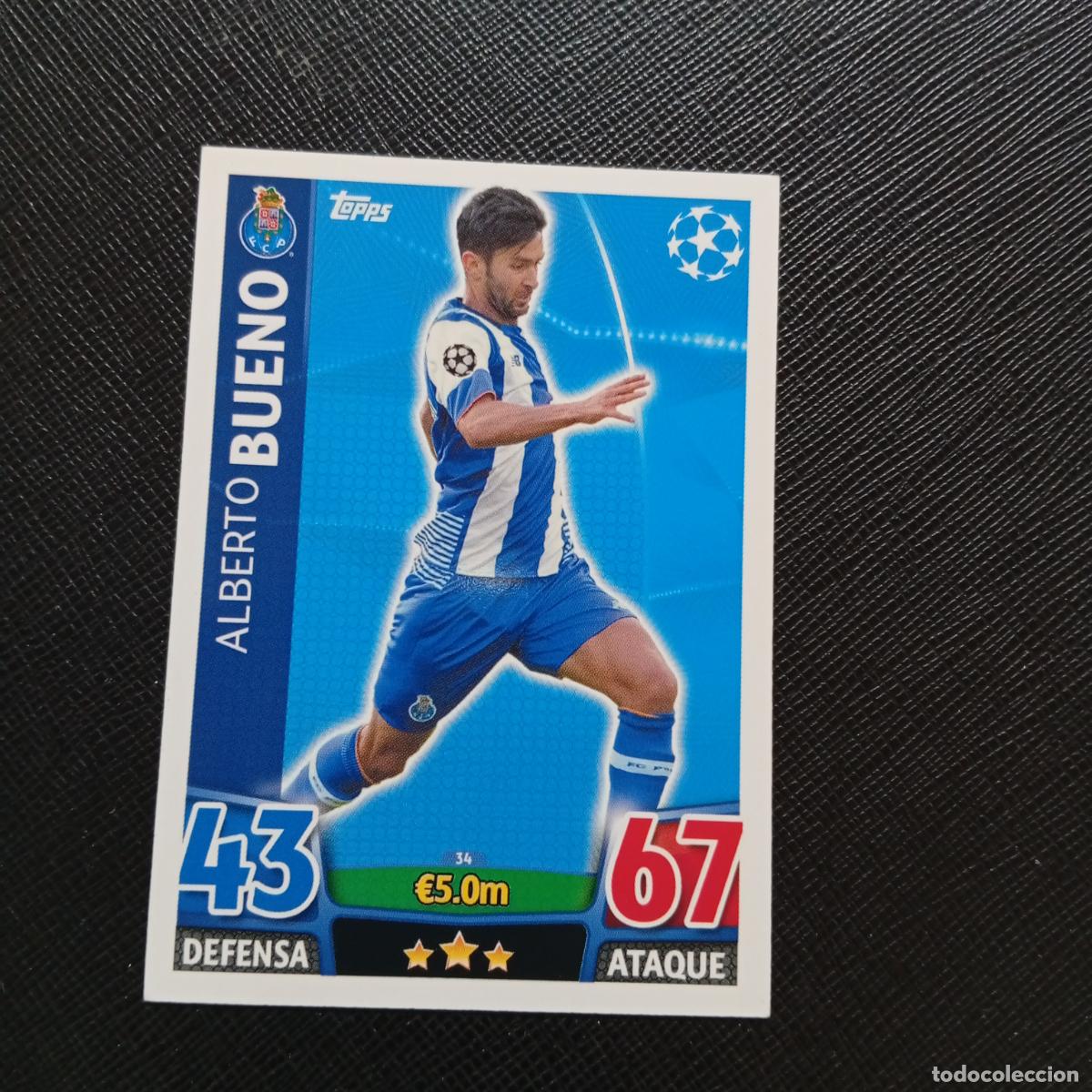 Fu&szlig;ball-Sticker: 34 BUENO PORTO OPORTO TOPPS MATCH ATTAX 2015 2016 CROMO 15 16 FUTBOL - A17 PG235