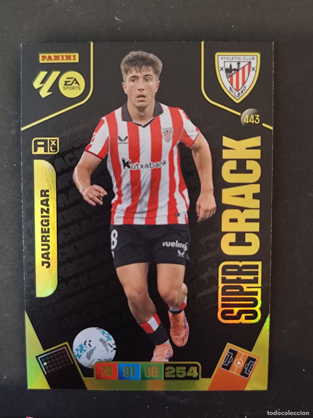 Fu&szlig;ball-Sticker: 443 JAUREGIZAR ATHLETIC BILBAO SUPER CRACK ADRENALYN 2025 2026 25 26