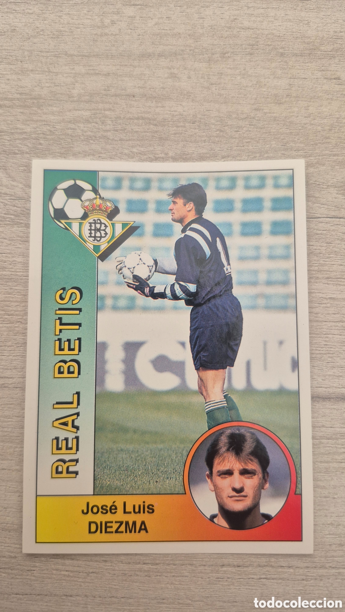 Cromos de F&uacute;tbol: N&deg;74 Betis Diezma Liga 94/95 Panini