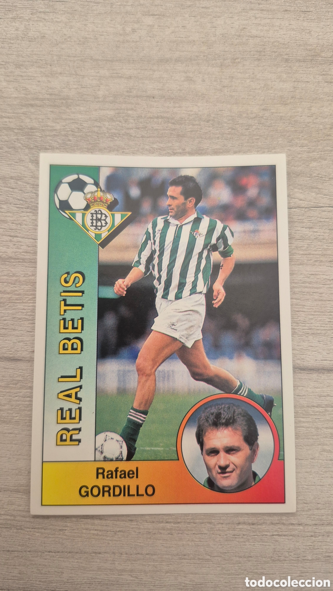 Cromos de F&uacute;tbol: N&deg;79 Betis Gordillo Liga 94/95 Panini