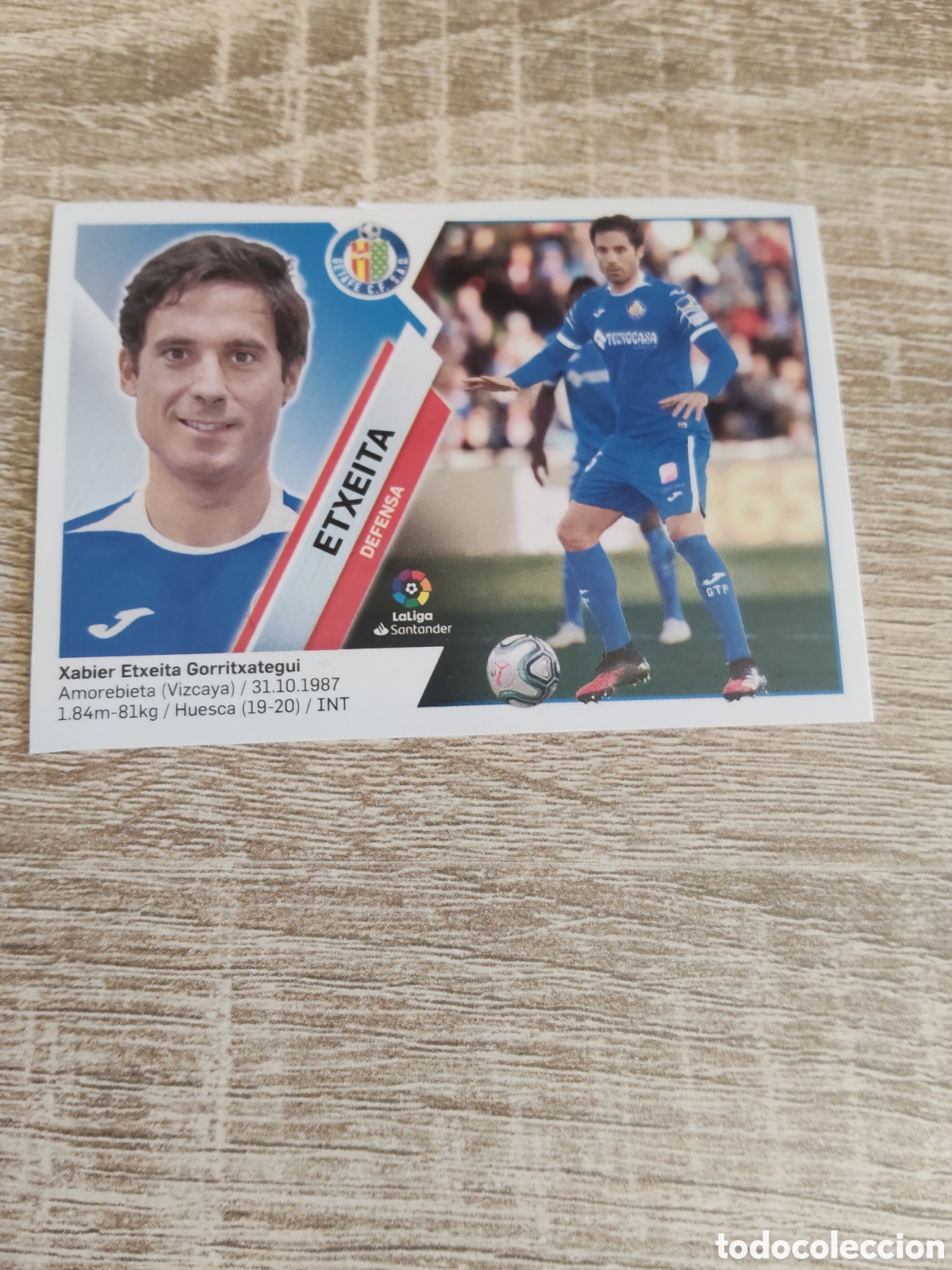Cromos de F&uacute;tbol: Etxeita Getafe fichaje de invierno liga 2019 2020 19 20 ediciones este