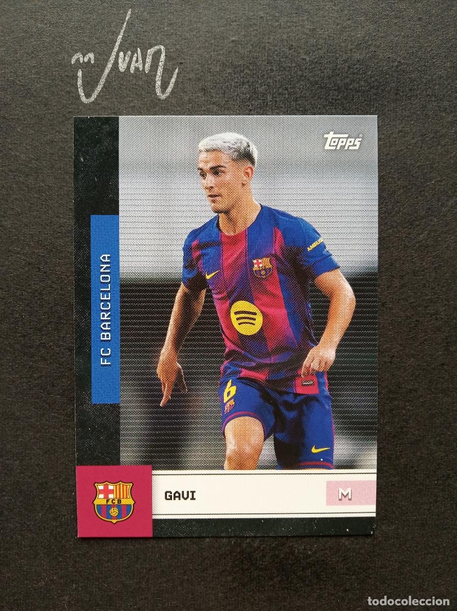 Fu&szlig;ball-Sticker: N&ordm; 4 GAVI FC BARCELONA ESPA&Ntilde;A ⚽ TOPPS &reg; TEAM SET BAR&Ccedil;A 2025 2026 25 26 NUEVO