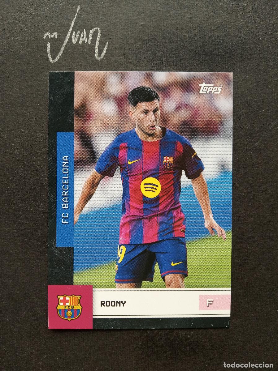 Fu&szlig;ball-Sticker: N&ordm; 13 ROONY BARDGHJI FC BARCELONA SUECIA ⚽ TOPPS &reg; TEAM SET BAR&Ccedil;A 2025 2026 25 26 NUEVO