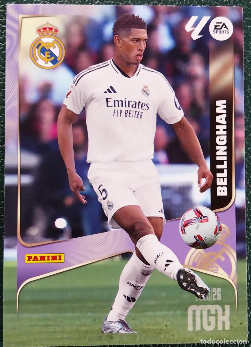 Cromos de F&uacute;tbol: 229 BELLINGHAM REAL MADRID FICHAS ALBUM MEGACRACKS 2025 2026 MGK 25 26