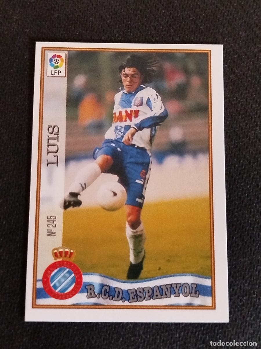 Fu&szlig;ball-Sticker: 245. Luis Cembranos (RCD Espanyol) Mundicromo - Las Fichas de la Liga 97-98